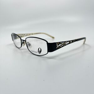 NINE WEST DESIGNER‎ Eyeglasses NW447-0003 52-17-135 Matte Black Beige H6780